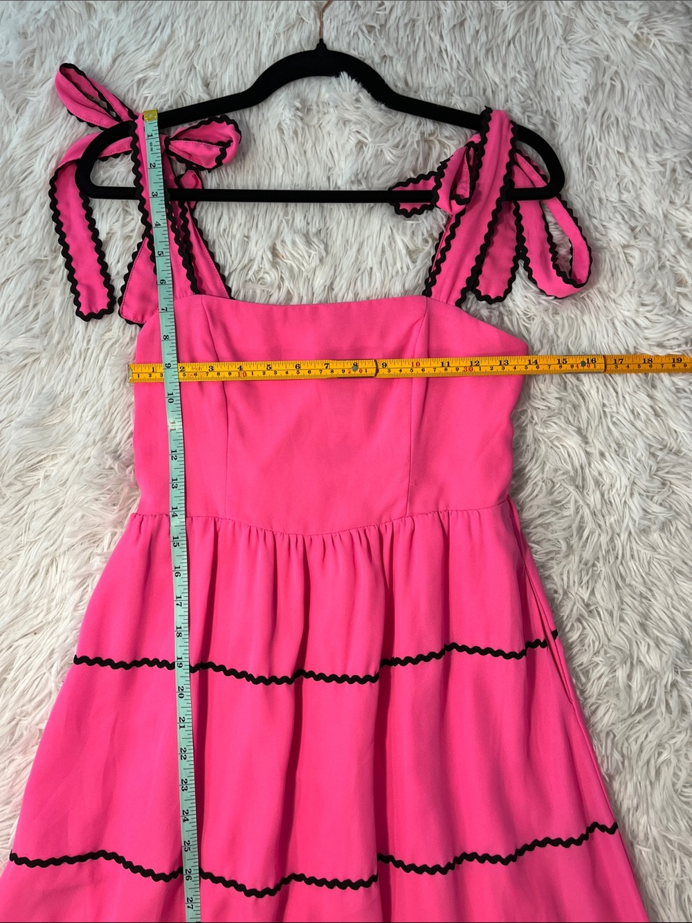 TCEC Ric Rac Midi Dress Size Small - Picture 3 of 7